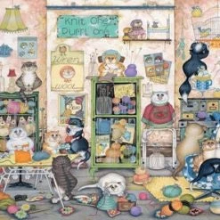 Ravensburger Crazy Cats Puslespill 500 Brikker -jollyroom Salg 10214823 2158 4a