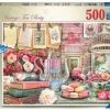 Ravensburger Vintage Tea Party Puslespill 500 Brikker