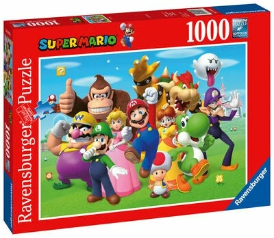 Ravensburger Puslespill Super Mario 1000 Brikker 3 Ravensburger Puslespill Super Mario 1000 Brikker