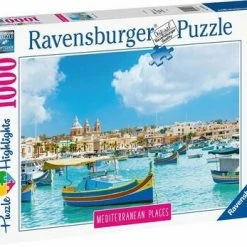 Ravensburger Puslespill Middelhavet Malta 1000 Brikker -jollyroom Salg 10214978 2158 4a