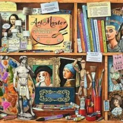 Ravensburger The Artist's Cabinet Puslespill 1000 Brikker -jollyroom Salg 10214997 2158 4a