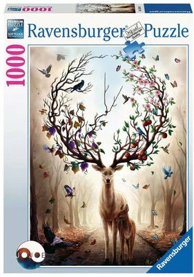 Ravensburger Fantasy Deer Puslespill 1000 Brikker 3 Ravensburger Fantasy Deer Puslespill 1000 Brikker