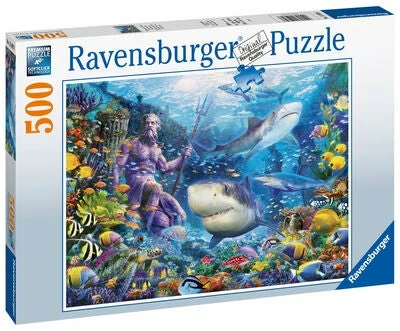 Ravensburger Puslespill Havets Konge 500 Biter 3 Ravensburger Puslespill Havets Konge 500 Biter