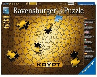 Ravensburger Puslespill Krypt Gold 631 Brikker 3 Ravensburger Puslespill Krypt Gold 631 Brikker