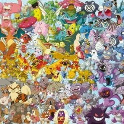 Ravensburger Pussel Challenge Pokémon 1000 Brikker