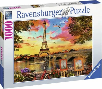 Ravensburger Puslespill The Seine Paris 1000 Brikker 3 Ravensburger Puslespill The Seine Paris 1000 Brikker