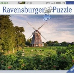Ravensburger Puslespill VindmĂžlle Ved ĂstersjĂžen 1500 Brikker