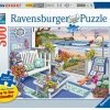 Ravensburger Puslespill Solskinn På Kysten 300 Brikker, Større Brikker -jollyroom Salg 10216437 2158 1