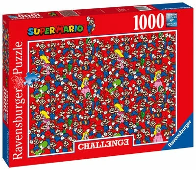 Ravensburger Puslespill Challenge Super Mario Bros 1000 Brikker 3 Ravensburger Puslespill Challenge Super Mario Bros 1000 Brikker