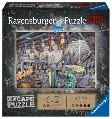 Ravensburger Escape Puslespill Lekefabrikk 368 Biter 3 Ravensburger Escape Puslespill Lekefabrikk 368 Biter
