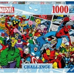 Ravensburger Puslespill Challenge Marvel 1000 Brikker