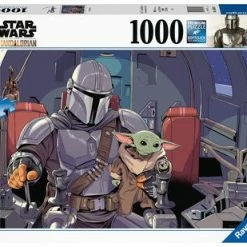 Ravensburger Puslespill The Mandalorian 1000 Brikker