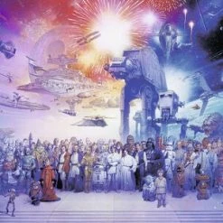Ravensburger Puslespill Star Wars Univers 2000 Brikker -jollyroom Salg 10216701 2158 2