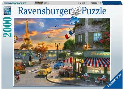Ravensburger Puslespill Paris Solnedgang 2000 Brikker 3 Ravensburger Puslespill Paris Solnedgang 2000 Brikker