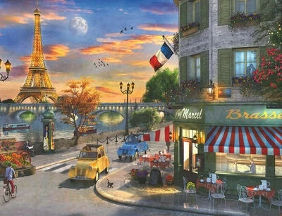 Ravensburger Puslespill Paris Solnedgang 2000 Brikker 4 Ravensburger Puslespill Paris Solnedgang 2000 Brikker - Bilde 2
