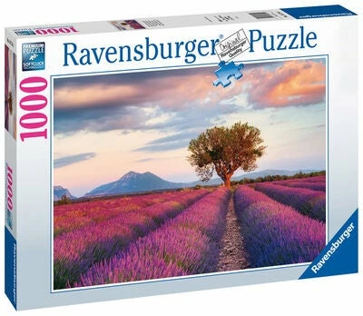 Ravensburger Puslespill Lavendel-lengder, 1000 Brikker 3 Ravensburger Puslespill Lavendel-lengder, 1000 Brikker