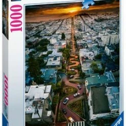 Ravensburger Puslespill San Francisco Lombard Street 1000 Brikker