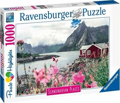 Ravensburger Puslespill Skandinavia: Reine Lofoten 1000 Brikker 5 Ravensburger Puslespill Skandinavia: Reine Lofoten 1000 Brikker - Bilde 3