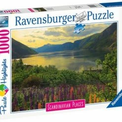 Ravensburger Skandinavia: Fjord I Norge Puslespill 1000 Brikker