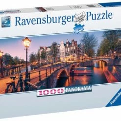 Ravensburger Puslespill Kveld I Amsterdam 1000 Brikker