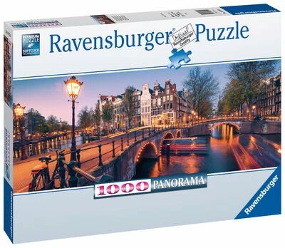Ravensburger Puslespill Kveld I Amsterdam 1000 Brikker 3 Ravensburger Puslespill Kveld I Amsterdam 1000 Brikker