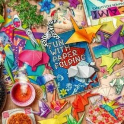 Ravensburger Puslespill Origami Meditations, 1000 Brikker -jollyroom Salg 10216775 2158 2