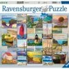 Ravensburger Puslespill Kystkollasje, 1500 Brikker
