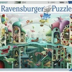 Ravensburger Puslespill If Fish Could Walk 2000 Biter