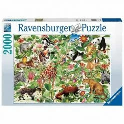 Ravensburger Puslespill Jungel, 2000 Biter