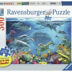 Ravensburger Puslespill Under Vannflaten 300 Store Brikker