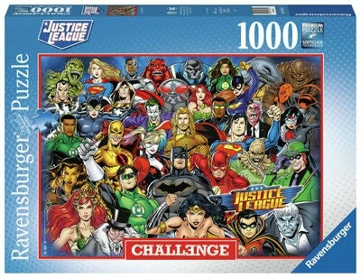 Ravensburger Puslespill Challenge DC Comics 1000 Biter 3 Ravensburger Puslespill Challenge DC Comics 1000 Biter