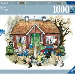 Ravensburger Puslespill Barna I Bakkebygrenda, 1000 Brikker