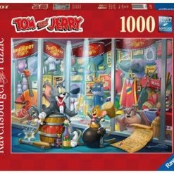 Ravensburger Puslespill Tom & Jerry Hall Of Fame 1000 Brikker