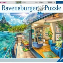 Ravensburger Puslespill Tropical Island Charter 1000 Brikker