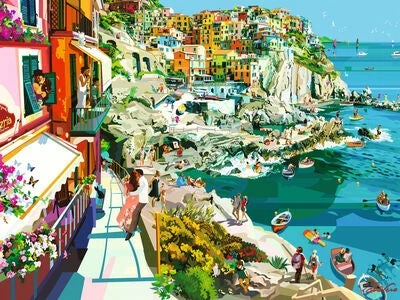 Ravensburger Puslespill Romance In Cinque Terre 1500 Brikker 4 Ravensburger Puslespill Romance In Cinque Terre 1500 Brikker - Bilde 2