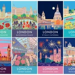 Ravensburger Puslespill Vintage London 1000 Brikker -jollyroom Salg 10216960 2158 2