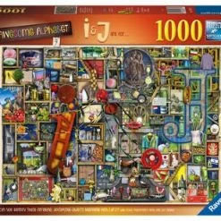 Ravensburger Puslespill Awesome Alphabet I & J 1000 Brikker