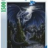 Ravensburger Puslespill The Dark Blue Dragon 1500 Brikker
