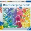 Ravensburger Puslespill Floral Rainbow 300 Store Brikker -jollyroom Salg 10217129 2158 1