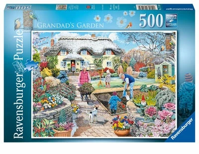 Ravensburger Puslespill Grandad's Garden 500 Brikker 3 Ravensburger Puslespill Grandad's Garden 500 Brikker