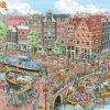 Ravensburger Puslespill Amsterdam, 1000 Brikker 1 Ravensburger Puslespill Amsterdam, 1000 Brikker -jollyroom Salg 10219192 2158 1