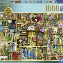 Ravensburger Puslespill Bisarr Bokhandel, 1000 Brikker