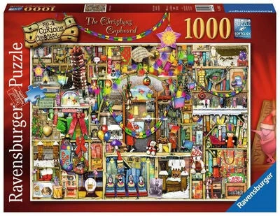Ravensburger Puslespill The Christmas Cupboard 1000 Brikker 3 Ravensburger Puslespill The Christmas Cupboard 1000 Brikker