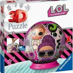 Ravensburger 3D-Puslespill L.O.L. Surprise! 72 Biter -jollyroom Salg 10311162 2158 4a
