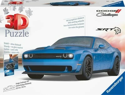 Ravensburger 3D-puslespill Dodge Challenger Hellcat Widebody 108 Biter 3 Ravensburger 3D-puslespill Dodge Challenger Hellcat Widebody 108 Biter