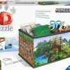 Ravensburger Minecraft Puslespill Skattkiste 108 Brikker