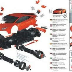 Ravensburger 3D Puslespill Lamborghini Huracán Evo Verde 108 Brikker -jollyroom Salg 10311299 2158 4a