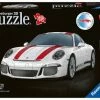 Ravensburger 3D-Puslespill Porsche 911R 108 Biter -jollyroom Salg 10312528 2158 1