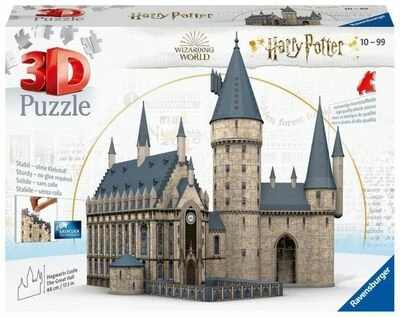 Ravensburger Harry Potter Hogwarts Castle 3D-Puslespill, 540 Brikker 3 Ravensburger Harry Potter Hogwarts Castle 3D-Puslespill, 540 Brikker