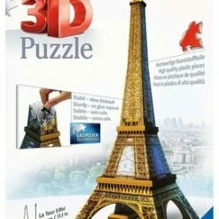 Ravensburger 3D-Puslespill Eiffeltårnet, 216 Brikker